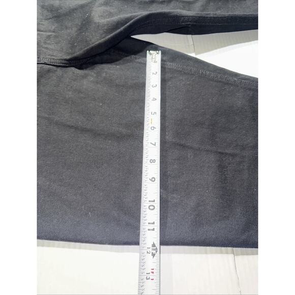 LL Bean Women's Jeans Sz 16 Reg Denim Original Fit Relaxed Cotton Black - Picture 10 of 12